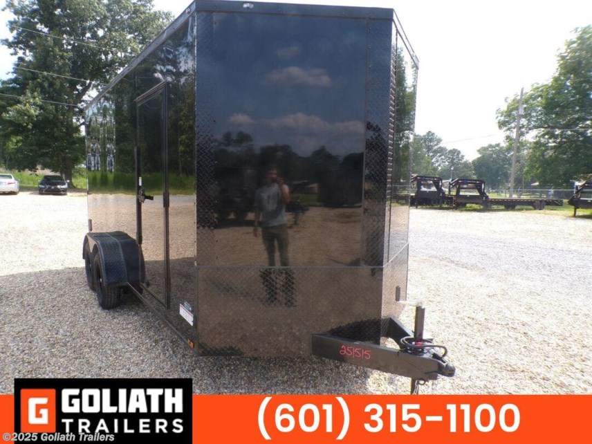 New 2025 Anvil 7X16 Extra Tall Enclosed Cargo Trailer 7K GVWR available in Hattiesburg, Mississippi