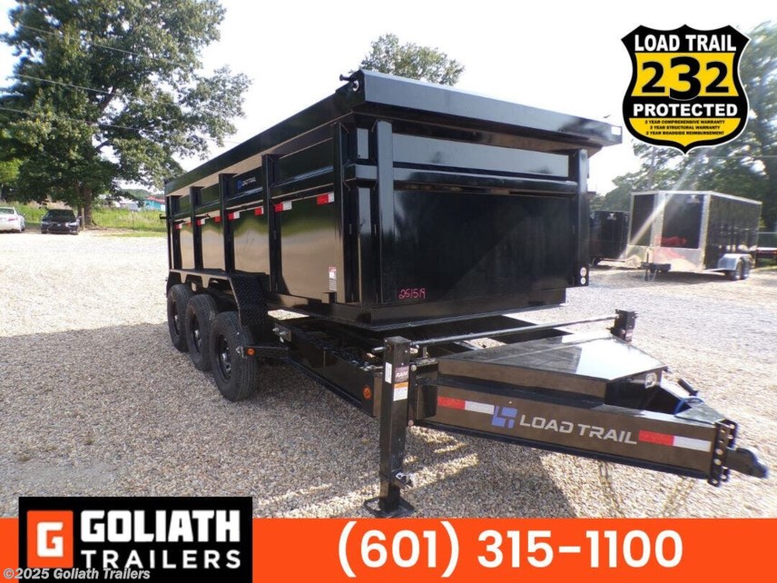 New 2025 Load Trail DL 83X16X4 Triple Axle Low Pro 7GA Floor Dump 14K GVW available in Hattiesburg, Mississippi