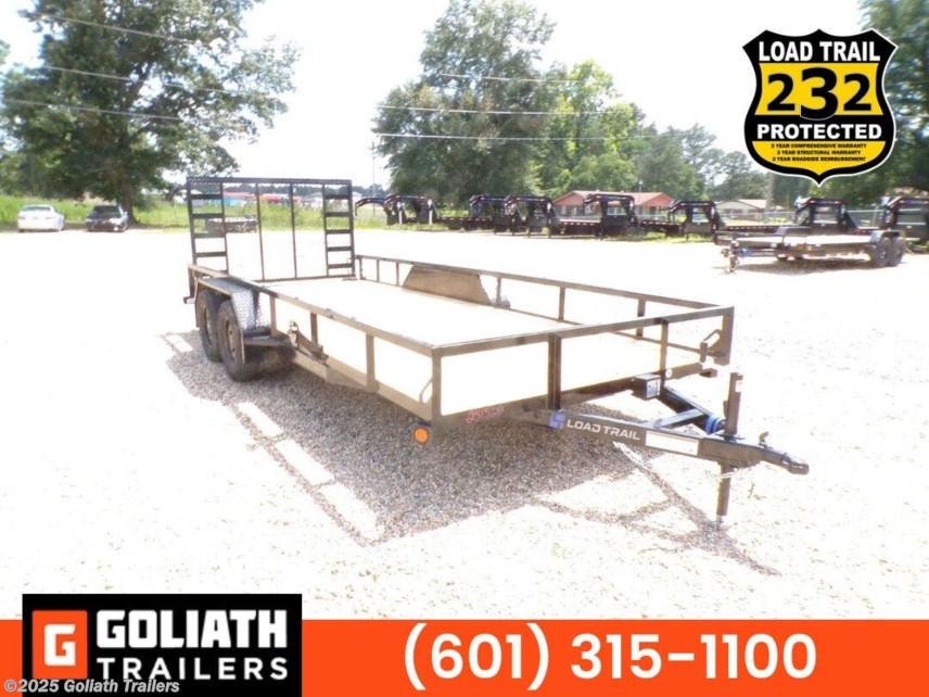 New 2025 Load Trail UE 83X18 Tandem Axle Utility Trailer 7K GVWR available in Hattiesburg, Mississippi