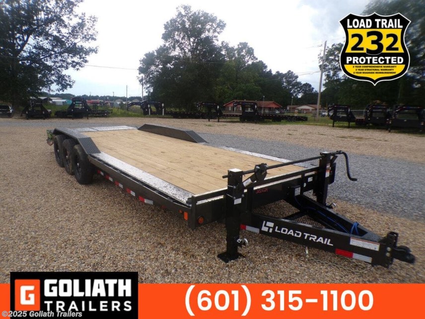 New 2025 Load Trail CH 102X24 Triple Axle Equipment Trailer w/MAX Ramps available in Hattiesburg, Mississippi