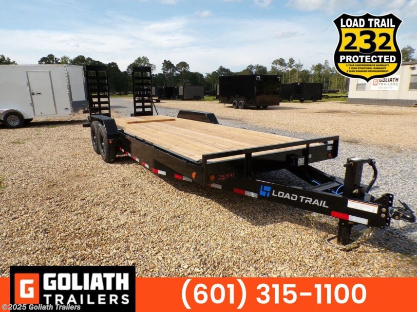 New 2025 Load Trail CH 83X22 Equipment Trailer 8&quot; Channel Frame 14K GVWR available in Hattiesburg, Mississippi