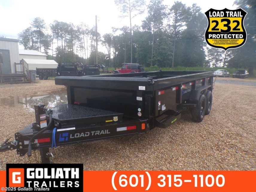 New 2025 Load Trail DL 83X16X2 Low Pro Dump Trailer 14K GVWR available in Hattiesburg, Mississippi