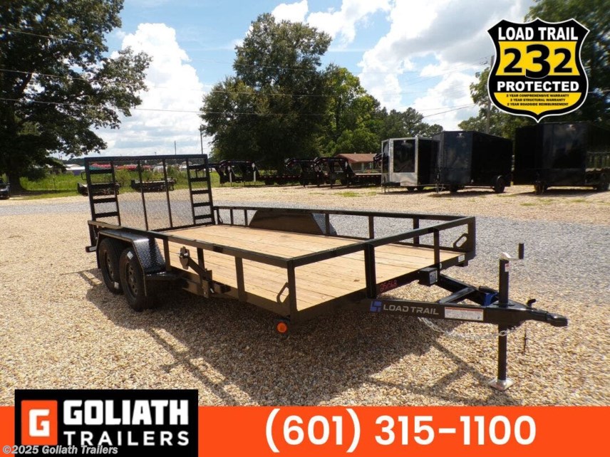 New 2025 Load Trail UE 83X16 Tandem Axle Utility Trailer 7K GVWR available in Hattiesburg, Mississippi