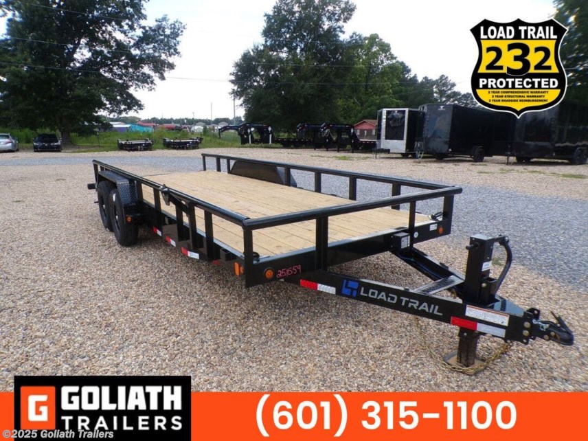 New 2025 Load Trail CS 83X20 Equipment Trailer w/Side Rails 14K GVWR available in Hattiesburg, Mississippi