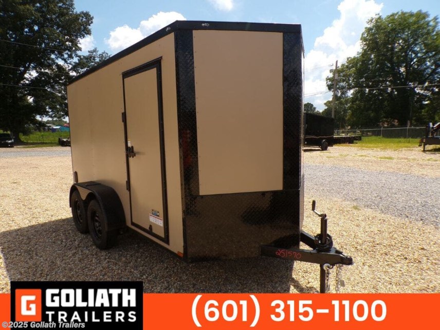 New 2025 Anvil 6X12 Extra Tall Enclosed Trailer 7K GVWR available in Hattiesburg, Mississippi
