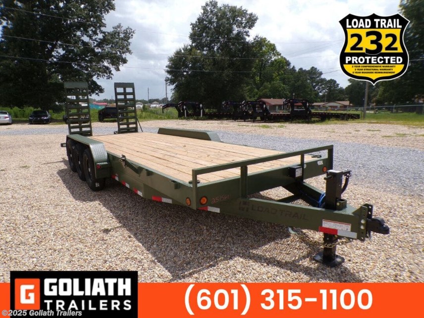 New 2025 Load Trail CH 83X22 Triple Axle Equipment Trailer 21K GVWR available in Hattiesburg, Mississippi
