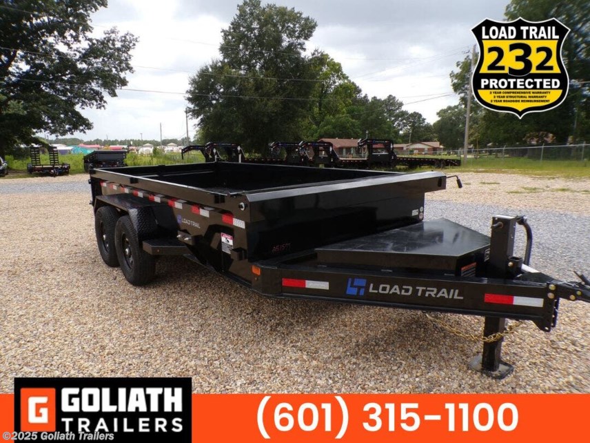 New 2025 Load Trail 83X14X18&quot; DE Series Dump Trailer 14K GVWR available in Hattiesburg, Mississippi