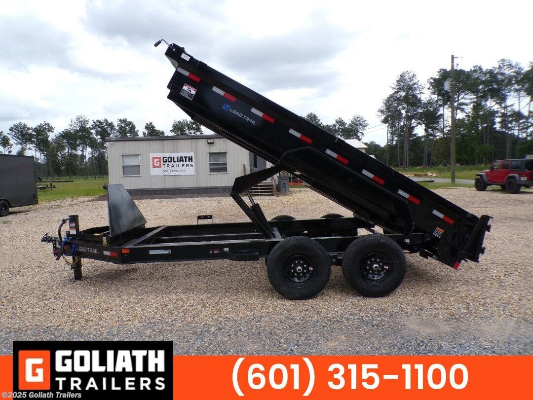 New 2025 Load Trail 83X14X18&quot; DE Series Dump Trailer 14K GVWR available in Hattiesburg, Mississippi