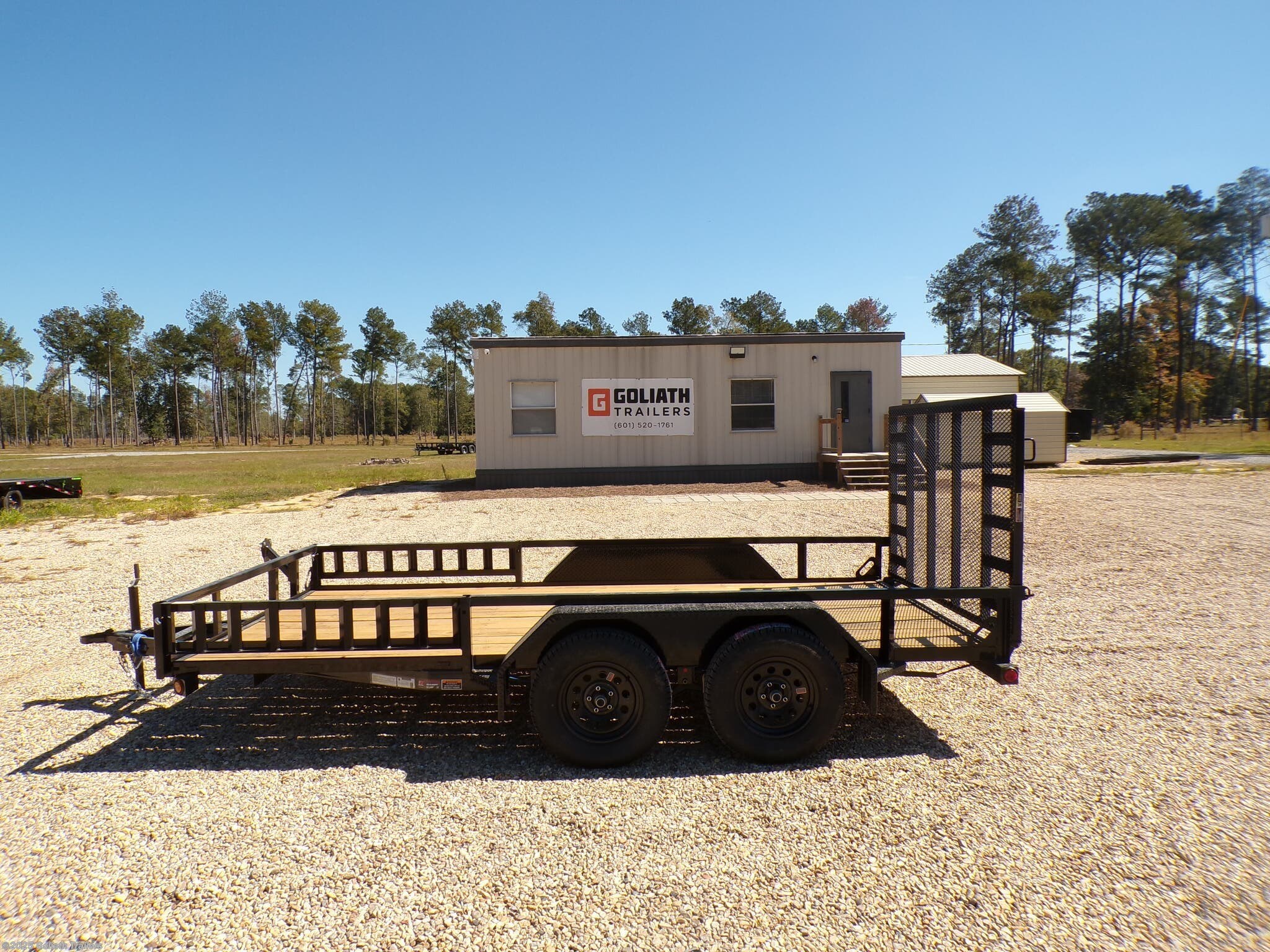 2026 UE 83X14 Tandem Axle Utility w/Side Load 7K GVWR by Load Trail from Goliath Trailers in Hattiesburg, Mississippi