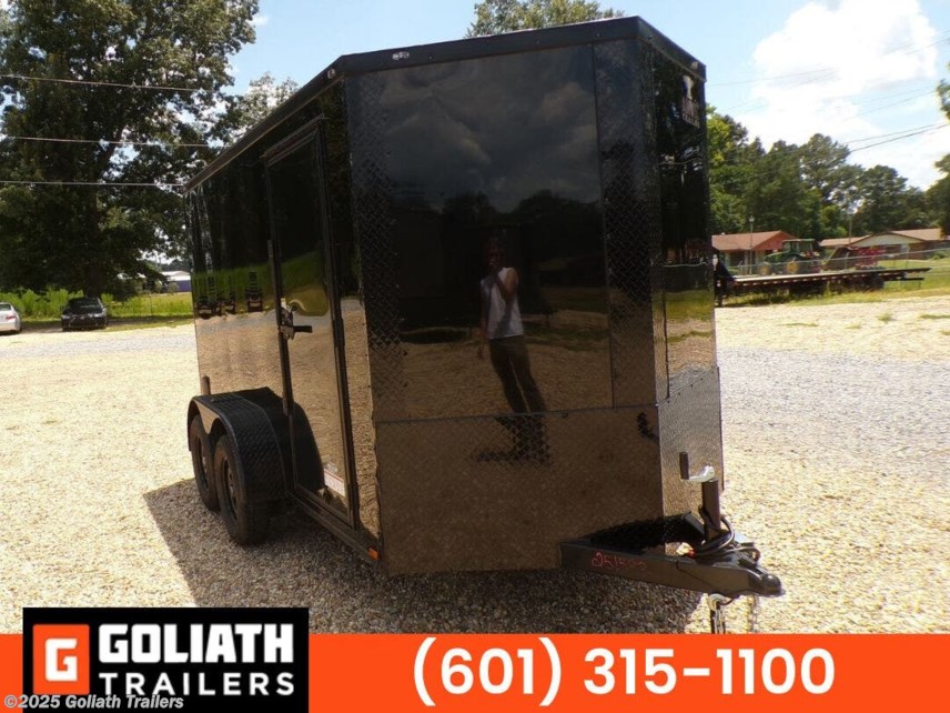 New 2025 Anvil 6X12 Enclosed Trailer w/Blackout Pkg. 7K GVWR available in Hattiesburg, Mississippi