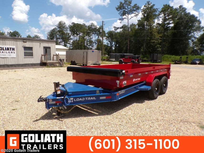 New 2025 Load Trail 83X14X18&quot; DE Series Dump Trailer 14K GVWR available in Hattiesburg, Mississippi