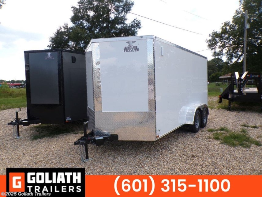 New 2026 Anvil 7X14 Extra Tall Enclosed Cargo 7K GVWR available in Hattiesburg, Mississippi