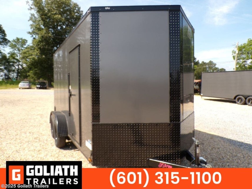 New 2026 Anvil 7X14 Extra Tall Blackout Enclosed Cargo 7K GVWR available in Hattiesburg, Mississippi