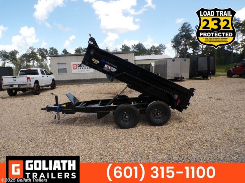 New 2026 Load Trail 60X10X18&quot; DE Series Dump Trailer 7K GVWR available in Hattiesburg, Mississippi