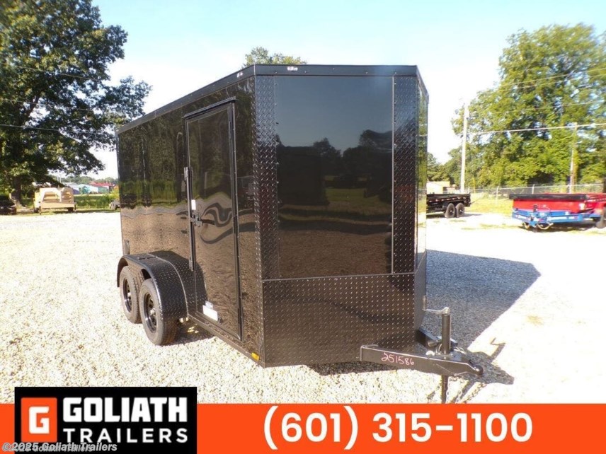 New 2026 Anvil 6X12 Enclosed Trailer w/Blackout Pkg. 7K GVWR available in Hattiesburg, Mississippi