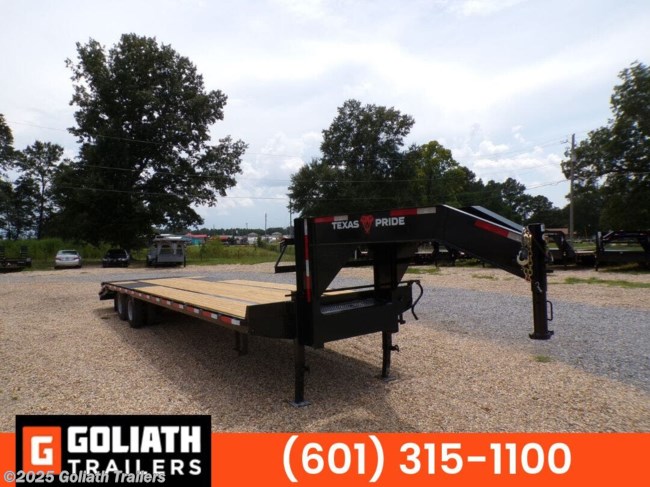 2025 Texas Pride 102X30 Gooseneck Deckover w/Mammoth Ramps 22K GVWR