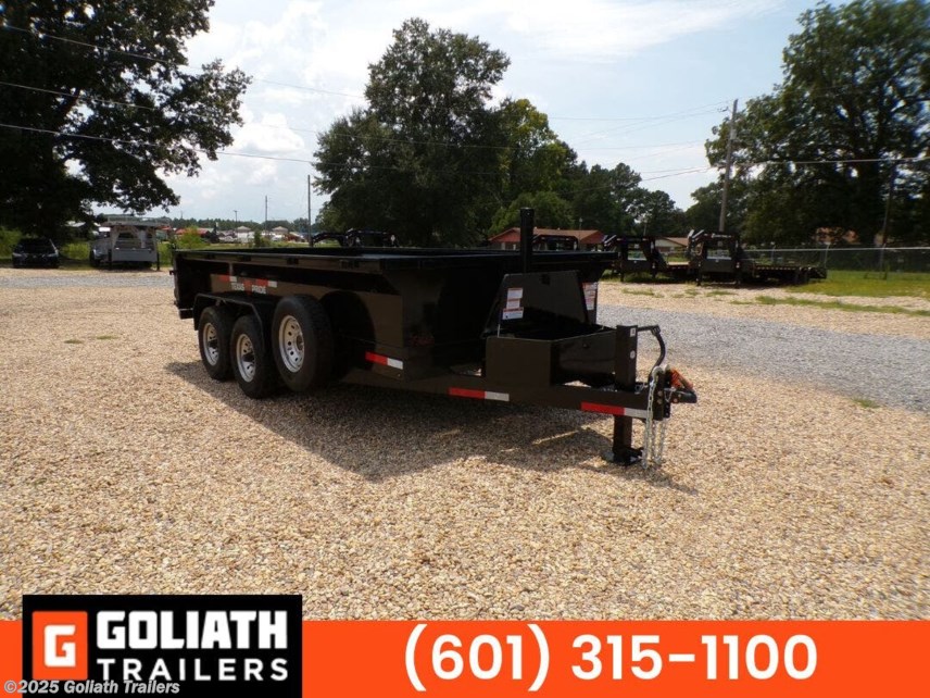 New 2025 Texas Pride 7X14X2 Telescopic Dump Trailer 14K GVWR available in Hattiesburg, Mississippi