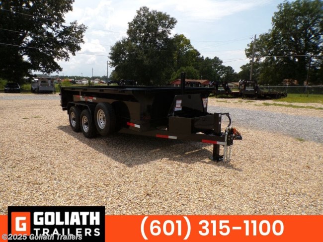2025 Texas Pride 7X14X2 Telescopic Dump Trailer 14K GVWR
