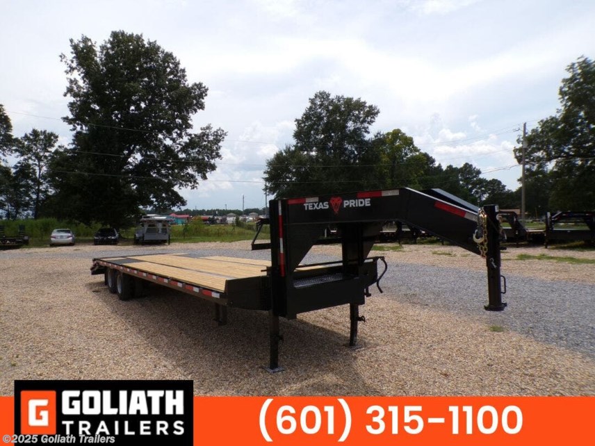 New 2025 Texas Pride 102X32 Gooseneck Deckover w/Mammoth Ramps 26K GVWR available in Hattiesburg, Mississippi