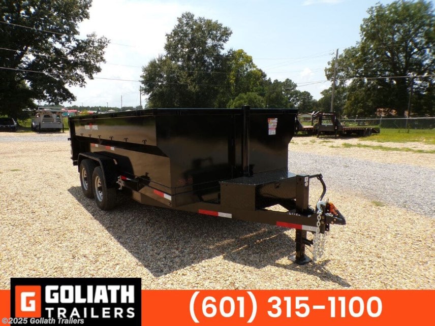 New 2025 Texas Pride 7X16X3 Telescopic Dump Trailer 16K GVWR available in Hattiesburg, Mississippi