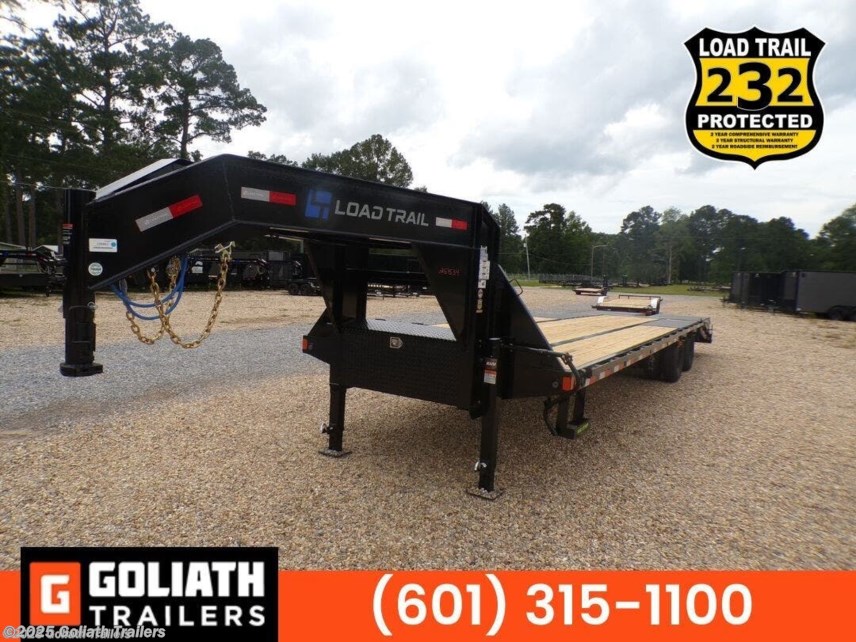 New 2026 Load Trail GP 102X25 Gooseneck Flatbed Trailer 24K GVWR available in Hattiesburg, Mississippi