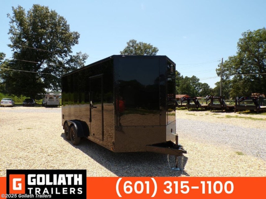 New 2026 Anvil 7X16 Extra Tall Enclosed Cargo Trailer 7K GVWR available in Hattiesburg, Mississippi