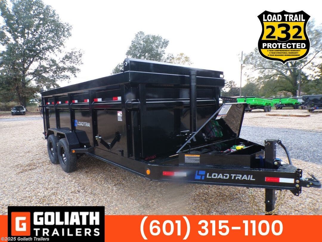 2026 Load Trail DL 83X16X4 Telescopic Dump w/7GA Floor 14K GVWR