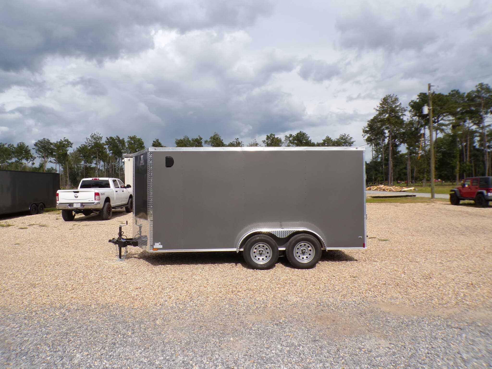 7x14 Cargo Trailer for sale | New Anvil 7X14 Enclosed Cargo Trailer 7K ...