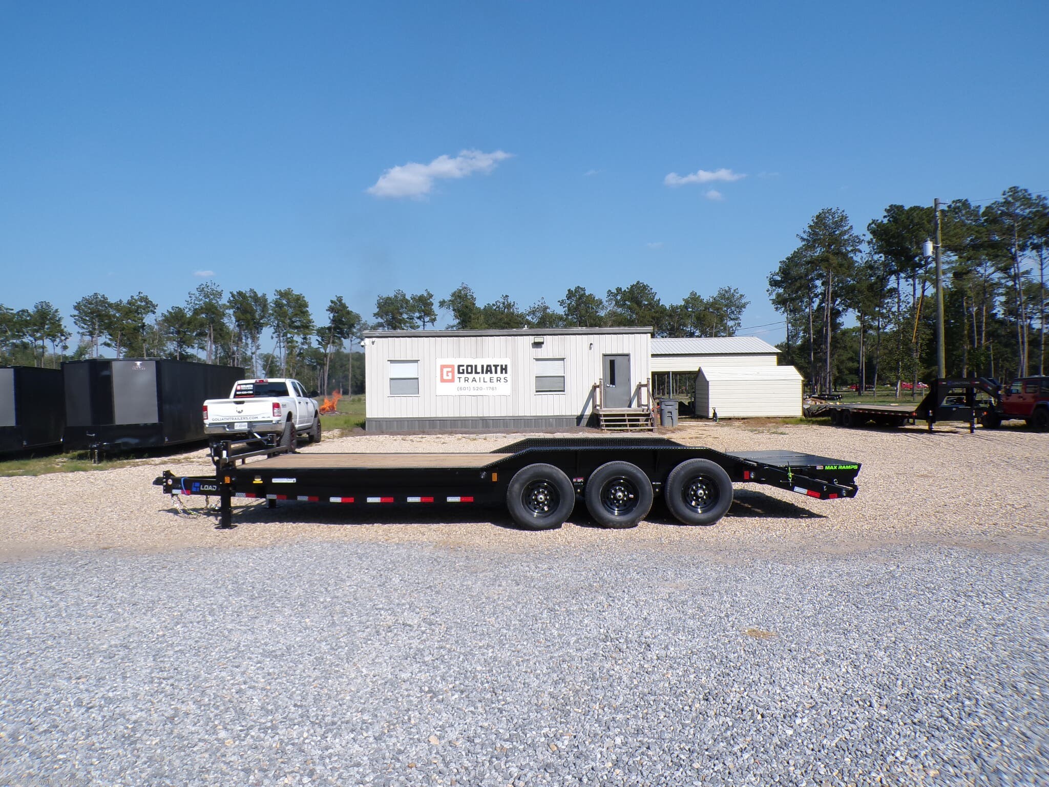 2026 Load Trail CH 102X24 Triple Axle Trailer w/MAX Ramps 21K GVWR