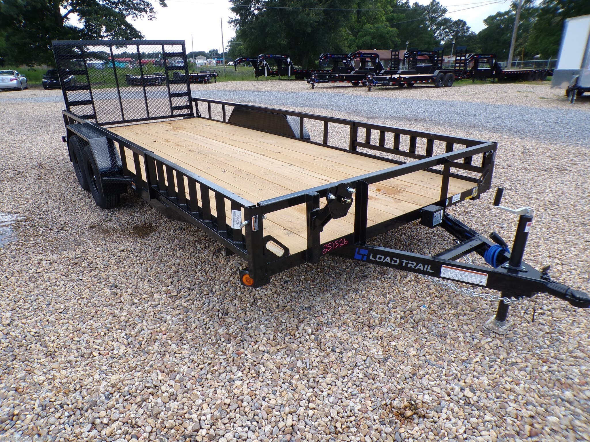 2026 Load Trail UE 83X18 Utility Trailer w/Side Rail Ramps 7K GVWR
