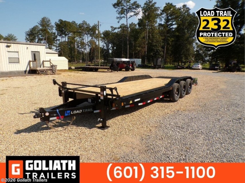 Rgn With Max Ramps 2026 Load Trail CH 102X24 Triple Axle Trailer w/MAX Ramps 21K GVWR
