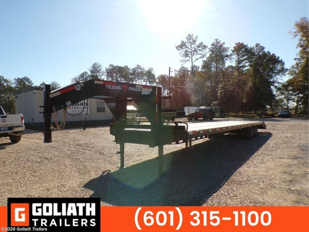 8x40 Deckover/Flat Deck Trailer for sale | New Texas Pride 102X40 ...