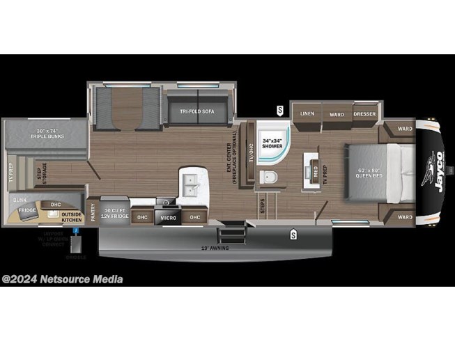 2023 Jayco Eagle HT 29.5BHOK - New Fifth Wheel For Sale by Midway RV in Billings, Montana