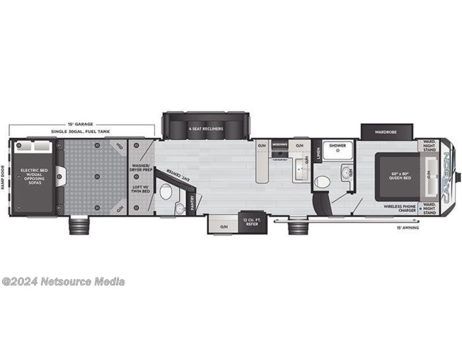 2023 Keystone Carbon 418 - New Fifth Wheel For Sale by Midway RV in Billings, Montana