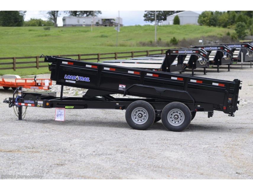 New 2024 Load Trail 83&quot; x 16&apos; Tandem Axle Dump Low-Pro Dump Trailer available in Irvington, Kentucky