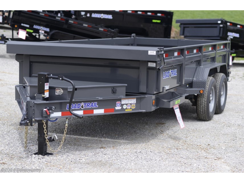 New 2024 Load Trail 83&quot; x 16&apos; Tandem Axle Dump Low-Pro Dump Trailer available in Irvington, Kentucky