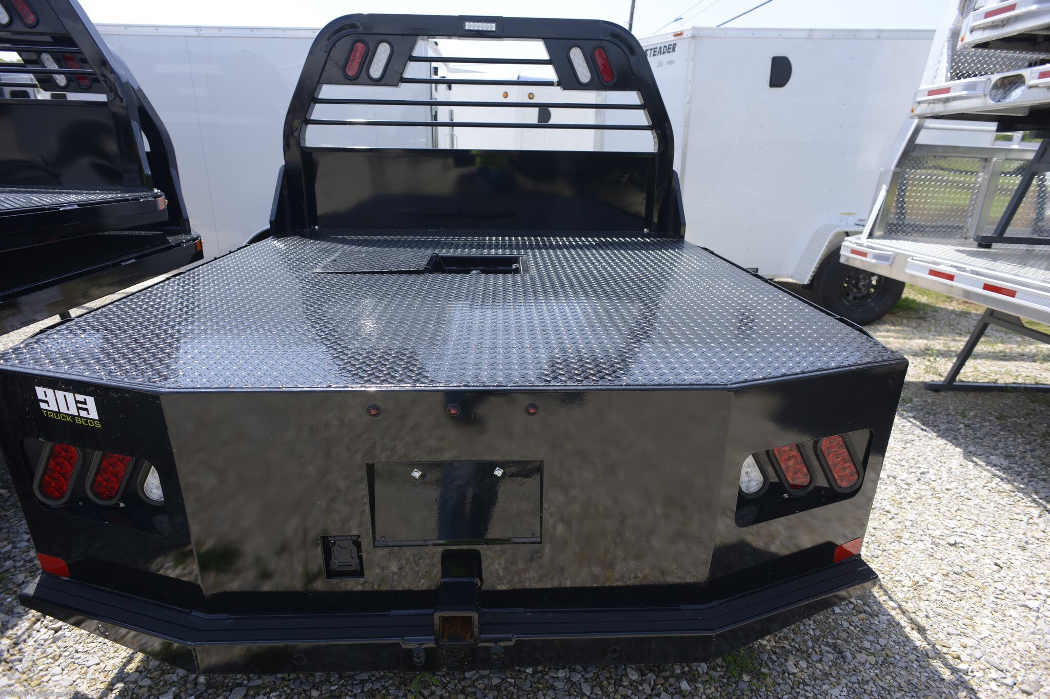 New 2025 903 Beds FD Flat Deck, 84" wide, 7'0 long, 40" Gooseneck We available in Irvington, Kentucky