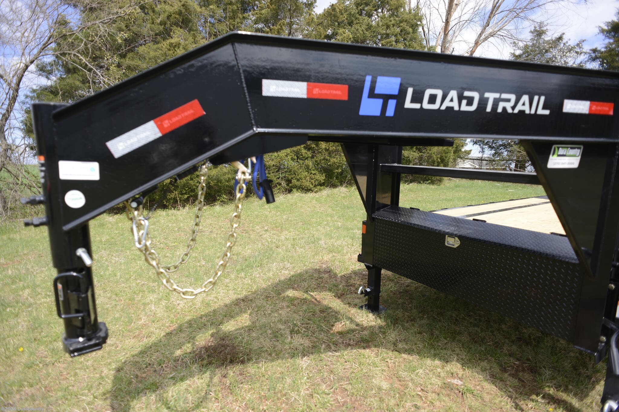 2025 GP 102" x 25' Single Wheel Low-Pro Gooseneck Trailer by Load Trail from Duracountry in Irvington, Kentucky