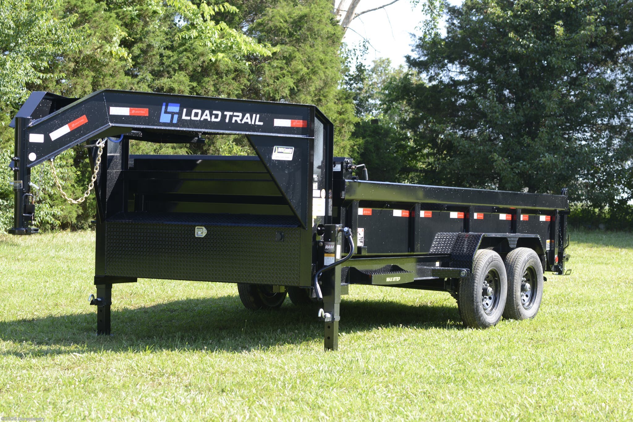 2025 Load Trail DG 83" x 16' Tandem Axle Gooseneck Low-Pro Dump Trail - New Dump Trailer for sale by Duracountry in Irvington, Kentucky
