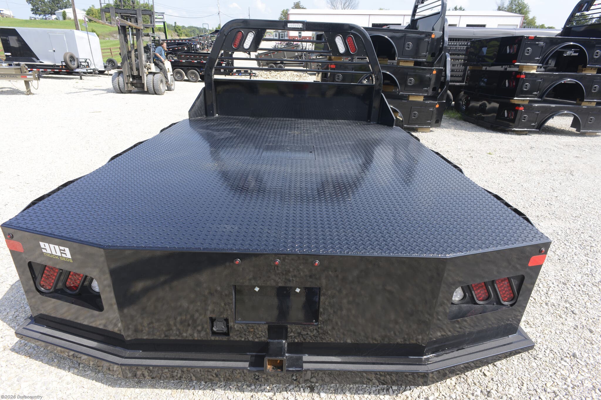 2025 903 Beds SD SKIRTED, 97" WIDE, 9'4 LONG, 60 CTA, 34-1/4" RU - New Flat Bed Body for sale by Duracountry in Irvington, Kentucky