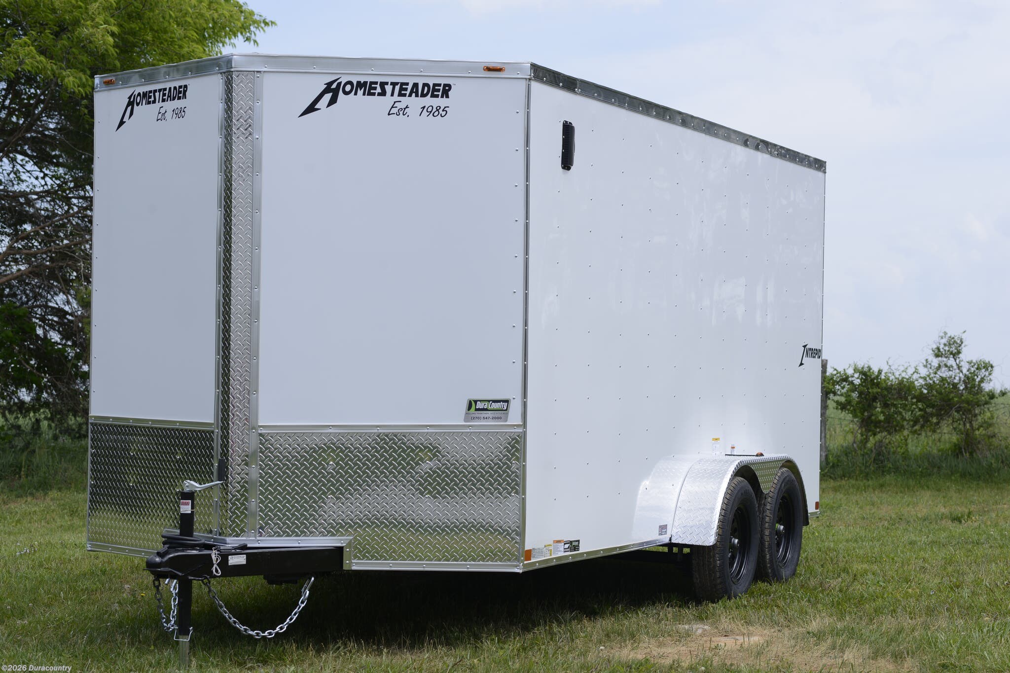 2026 Homesteader Intrepid 7' x 16' Cargo Trailer 716IT  7K