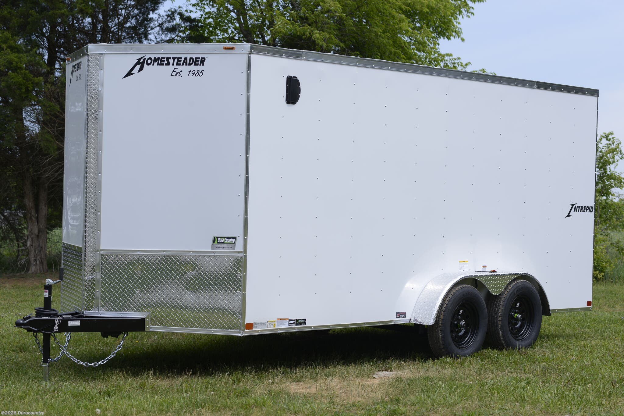 2026 Homesteader Intrepid 7' x 16' Cargo Trailer 716IT  7K - New Cargo Trailer for sale by Duracountry in Irvington, Kentucky