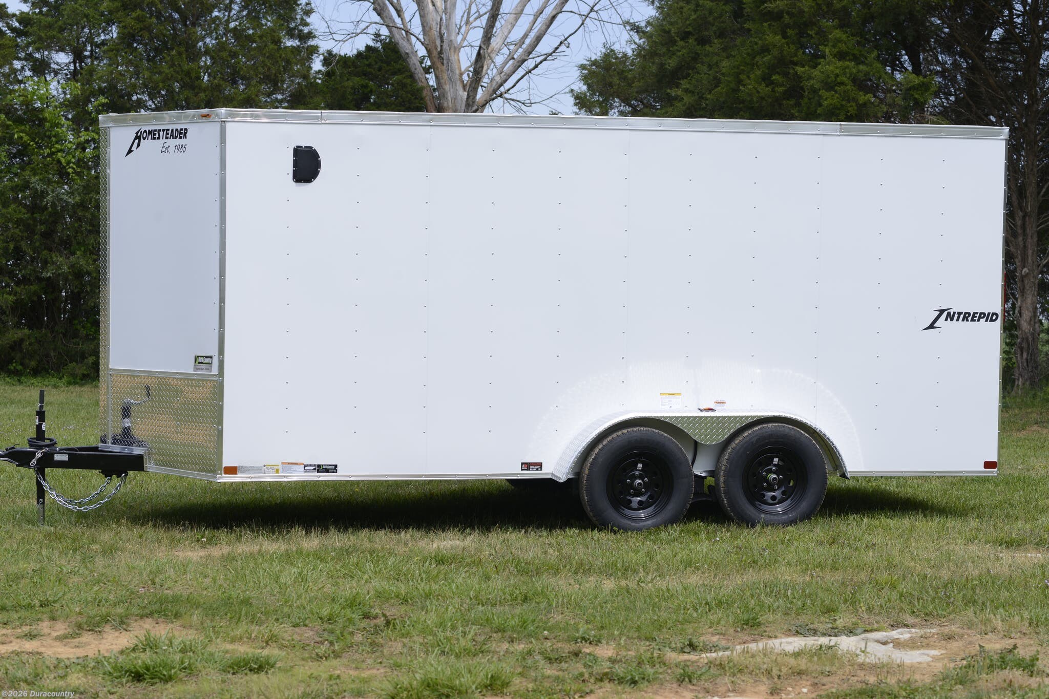 2026 Intrepid 7' x 16' Cargo Trailer 716IT  7K by Homesteader from Duracountry in Irvington, Kentucky