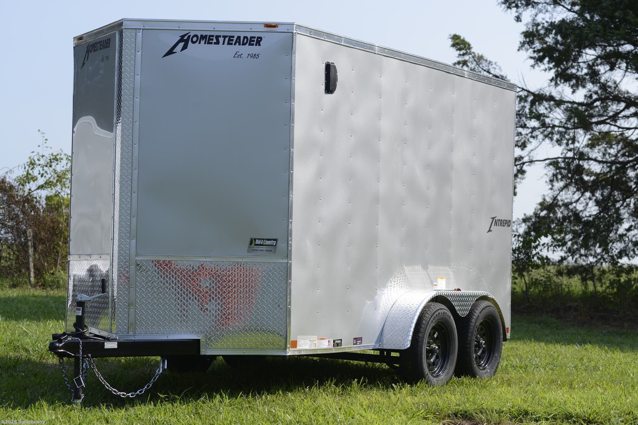 2025 Homesteader Intrepid 2026 Homesteader Intrepid 6'x12' Cargo Trailer 7K - New Cargo Trailer for sale by Duracountry in Irvington, Kentucky