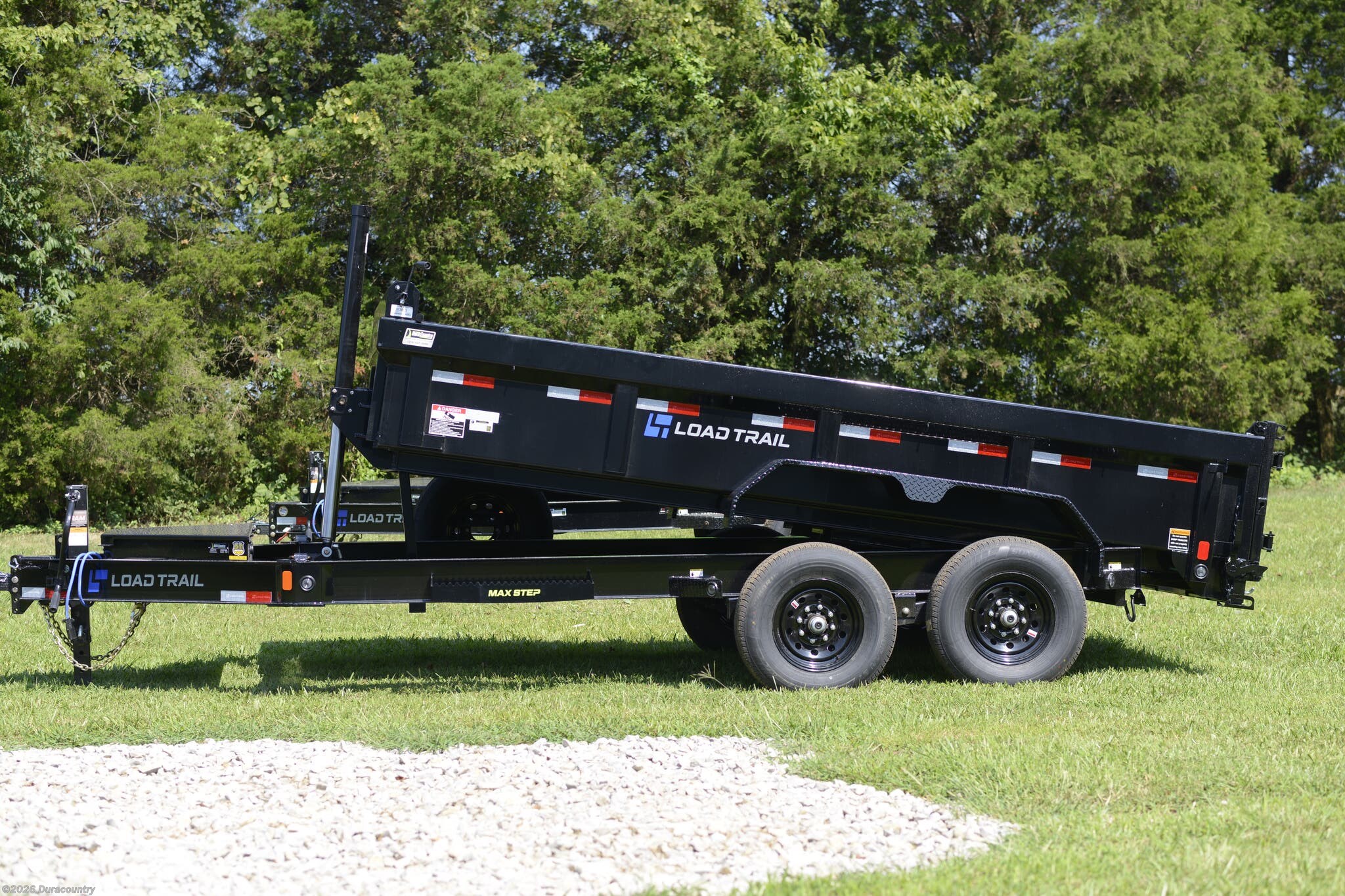 New 2026 Load Trail DL 83" x 14' Tandem Axle Dump Low-Pro Dump Trailer available in Irvington, Kentucky
