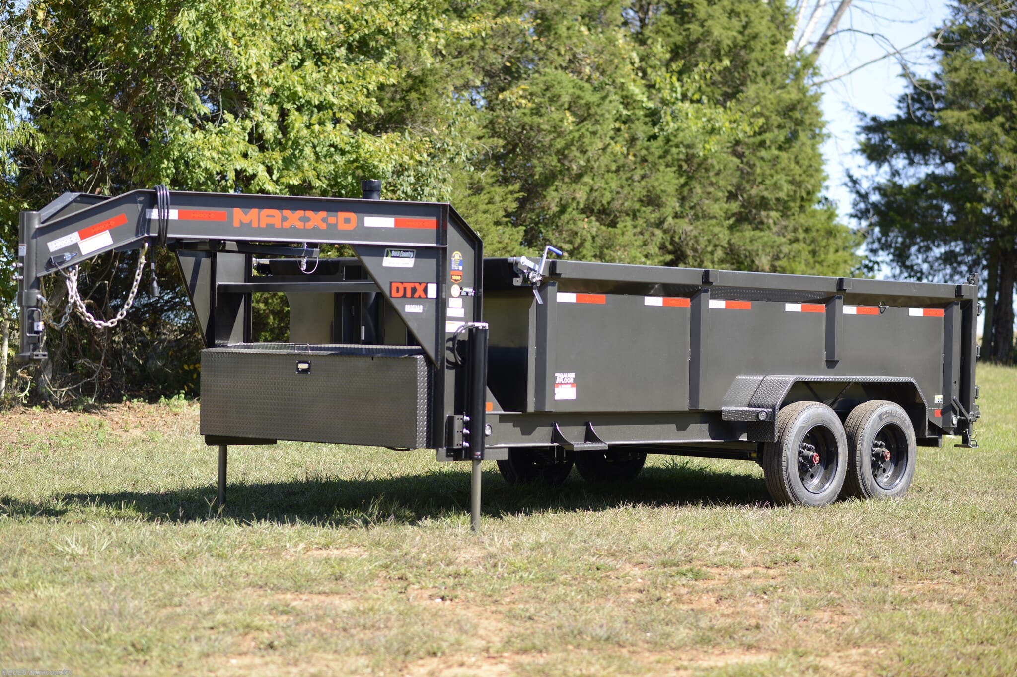 New 2025 MAXX-D DTX 83" X 16' -14K Telescoping GN Dump Trailer available in Irvington, Kentucky