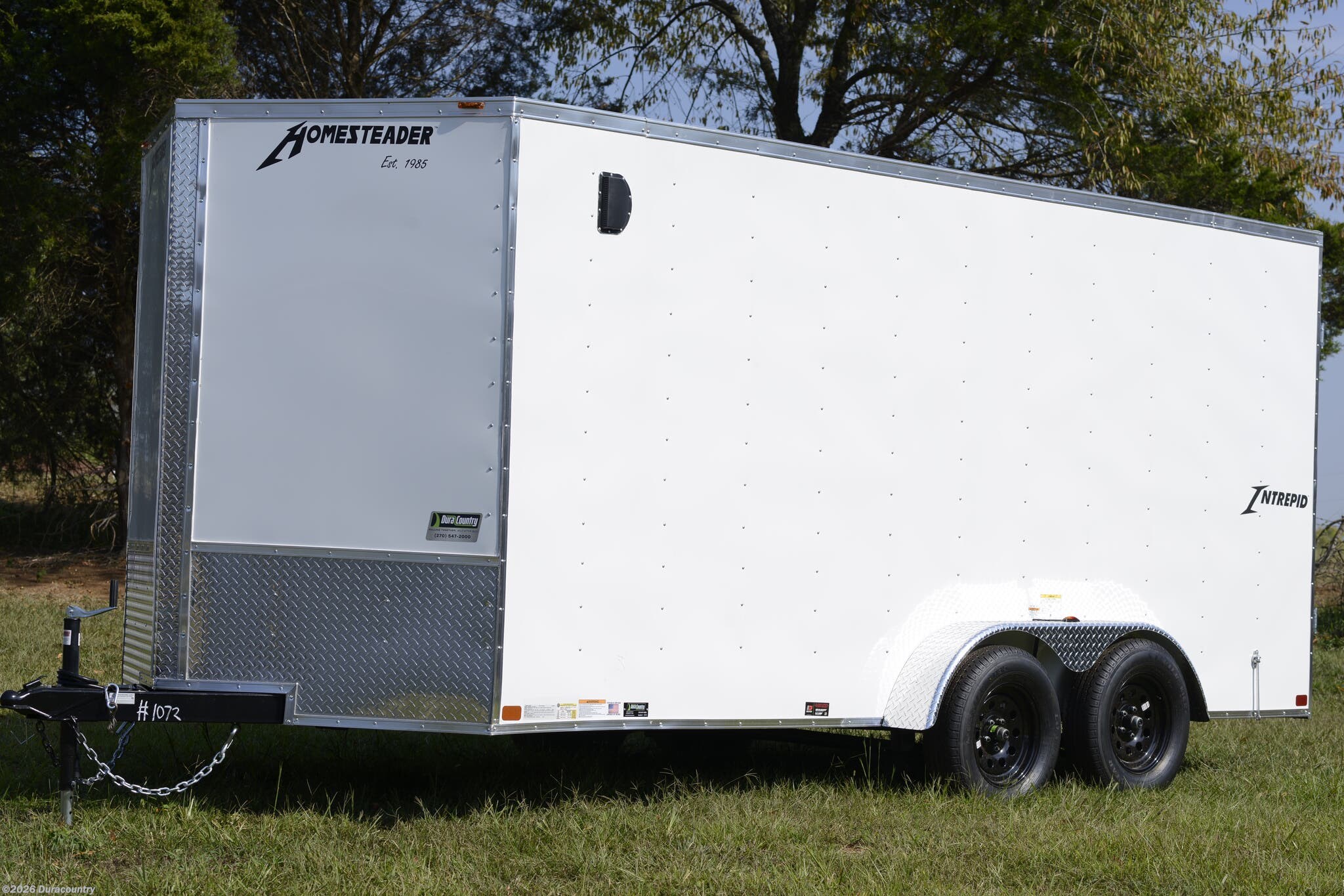 2026 Intrepid IT 7' x 16' 7K CargoTrailer by Homesteader from Duracountry in Irvington, Kentucky