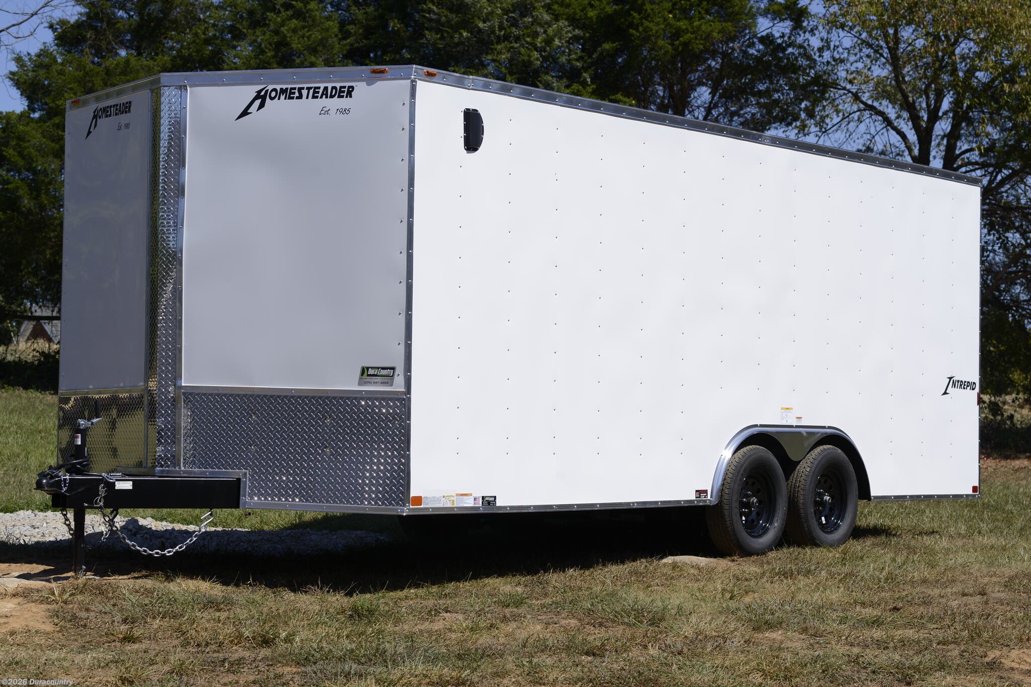 2026 Homesteader Intrepid 2026 Homesteader Intrepid 8.5' x 20 ' 7K Cargo - New Cargo Trailer for sale by Duracountry in Irvington, Kentucky