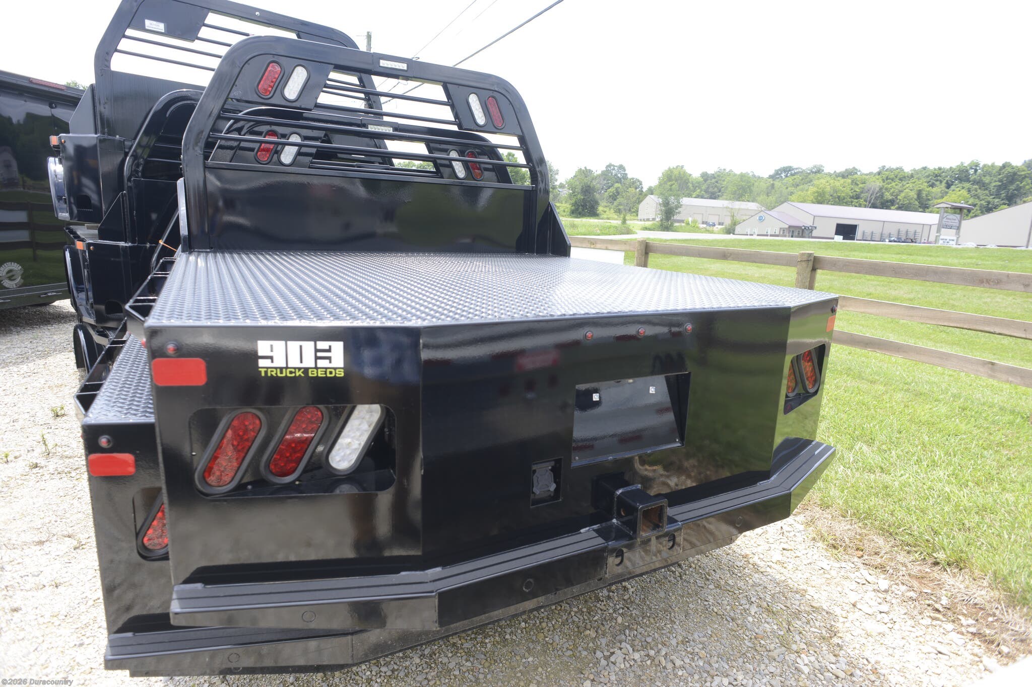 2025 FD Flat Deck, 84" wide, 7'0 long, 40" Gooseneck Well, by 903 Beds from Duracountry in Irvington, Kentucky