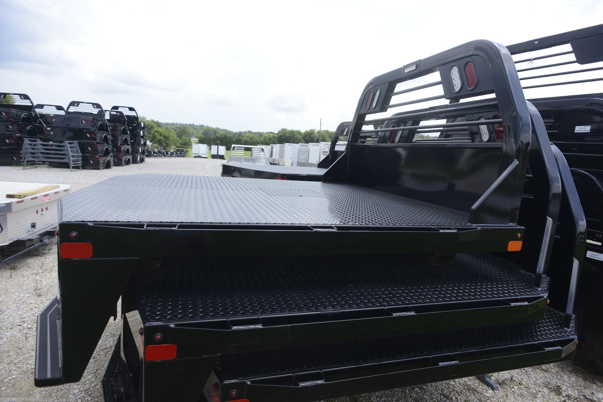 2025 903 Beds FD Flat Deck, 84" wide, 7'0 long, 40" Gooseneck Well, - New Flat Bed Body for sale by Duracountry in Irvington, Kentucky